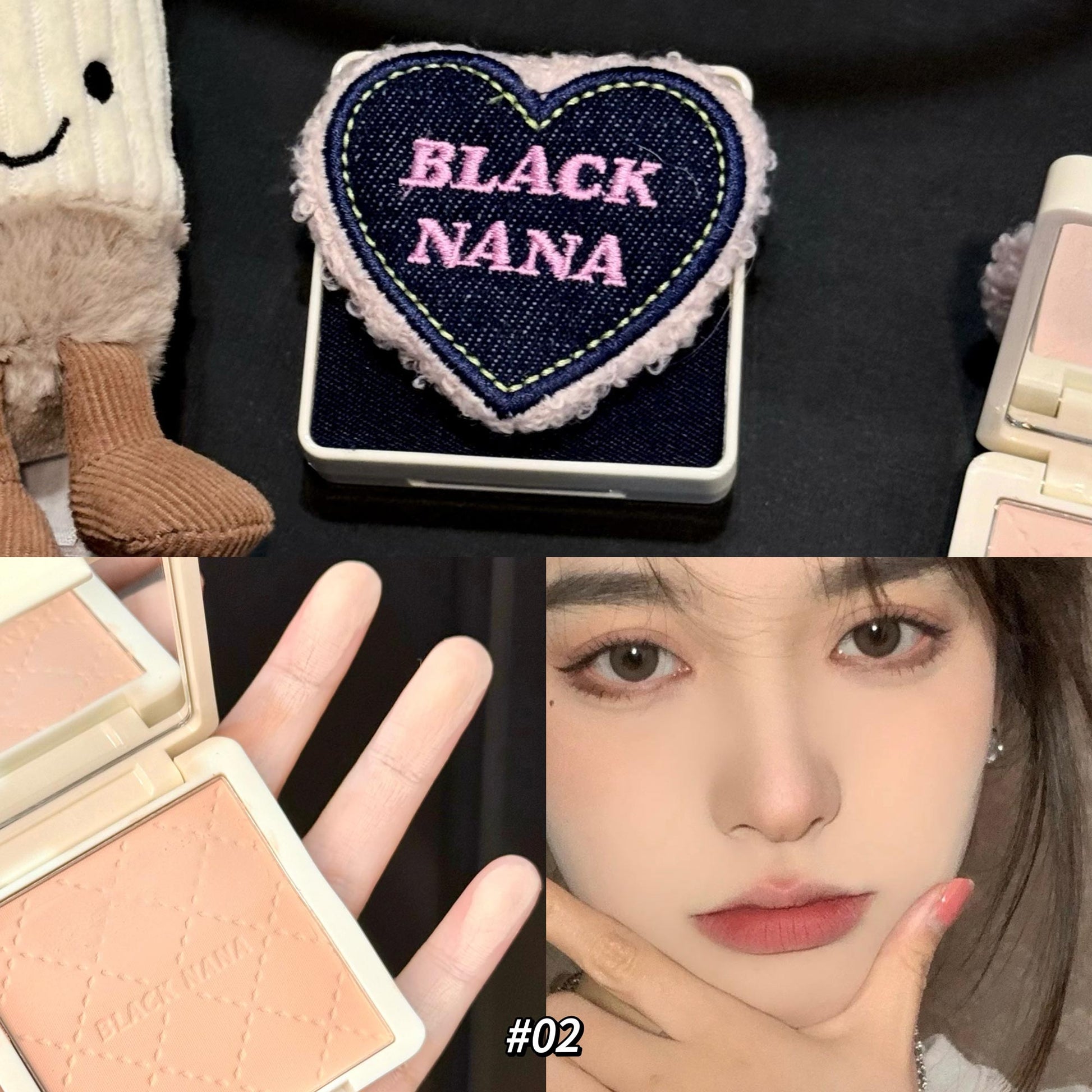 Denim Air Lock Makeup Powder  Makeup-setting and Long-lasting  Soft-focus Matte Naural Loose Powder