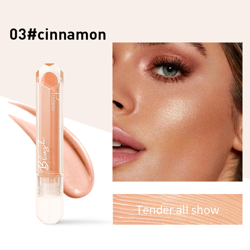 Multifunctional soft matte blush 9 colors available  natural contour blush stick