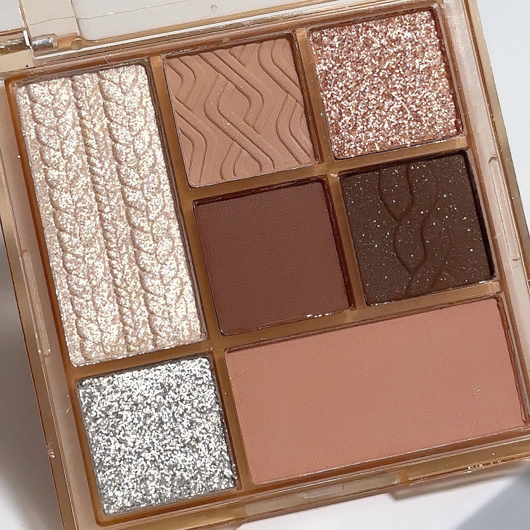 7 Colors Rose Red Brown Eye Shadow Palette Matte Glitter Pearly Eyeshadow Palette Lasting Charming Eye Makeup Palette Cosmetics