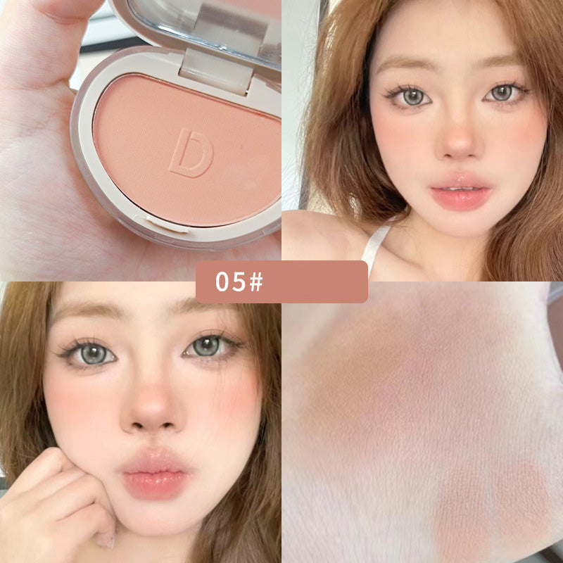 1PC Blush Makeup Palette Cute 7 Color Mineral Powder Blue Pink Rouge Long Lasting Natural Cheek Tint Waterproof Blusher Cosmetic