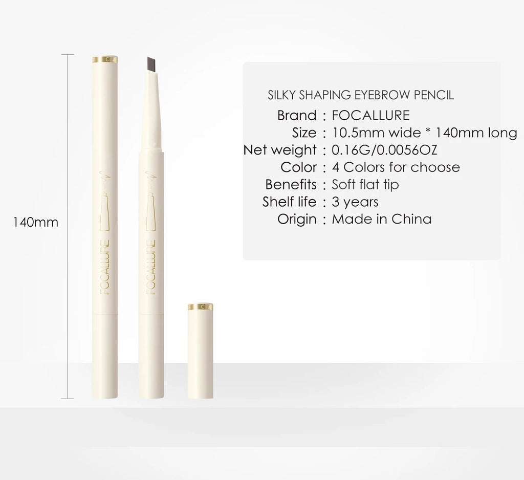 Eyebrow Pen Super Waterproof Long-lasting Natural Eye Brow Makeup Black Brown Eyebrow Sliding Tattoo Pencil