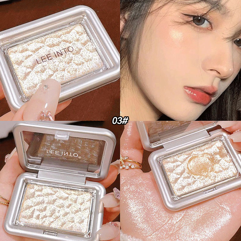 Dreamy Highlighting Powder  3D Effect for a Natural   All-Over Glow - Multi-Purpose Compact Powder for Blush   Contour