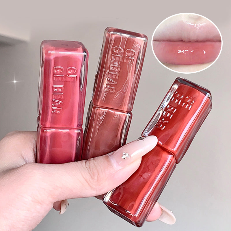  Mirror Gloss Lipstick — Ice-Translucent Water-Gloss Finish Plumping and Hydrating