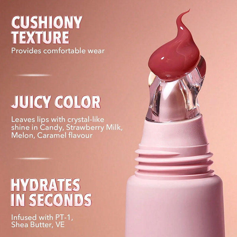 Water Gloss Moisturizing Clear Lip Gloss Mirror Jelly Plumping Lips Transparent Lip Tint Makeup Wholesale Women's Cosmetics