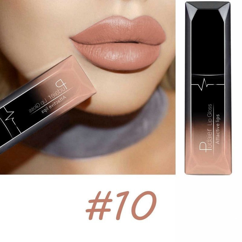 18 Color Christmas Lip Makeup 18 Color Super Matte Velvet Long Lasting Lipgloss Liquid Lipstick Lip
