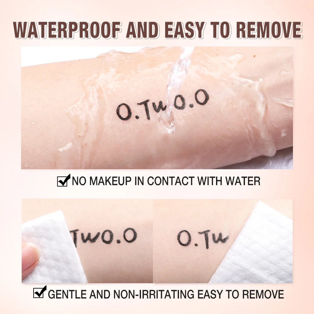 Black Slim Line Eyeliner Pencil Easy To Draw Waterproof Eye Liner Pen Long Lasting Quick Dry Liquid Eyeliners