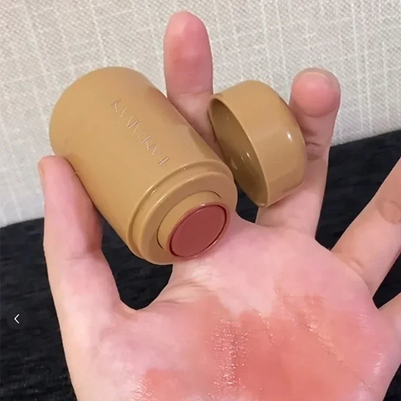 New Cheek Blush Cream Blusher Stick Lip Lift Complexion Long-lasting Waterproof Simple Tint High Pigment Pocket Blush Makeup