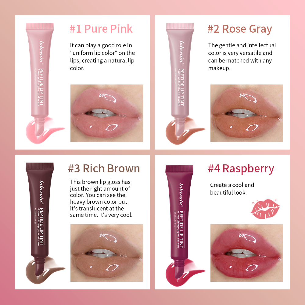 Lip Balm Phone Case Lip Gloss Moisturizing Liquid Lipstick Toast Espresso Raspberry jelly Transparent Lip Glaze