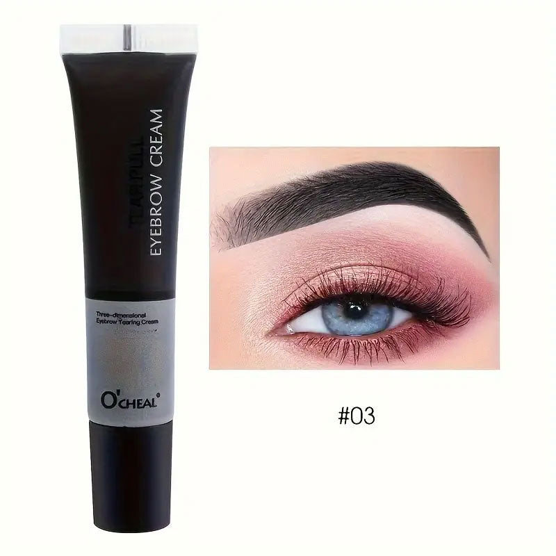 Long-lasting Eyebrow Gel Makeup Semi-permanent Waterproof ColorSweat-proof Film Forming Dye Eyebrow Cream Tint Cosmetics