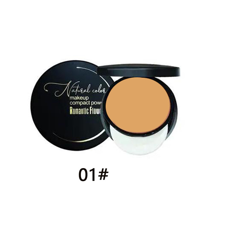 3-color Dark Powder Bronze Powder Dark Skin Foundation Oil Control Concealer Brighten The Face Create Three-dimensional Makeup