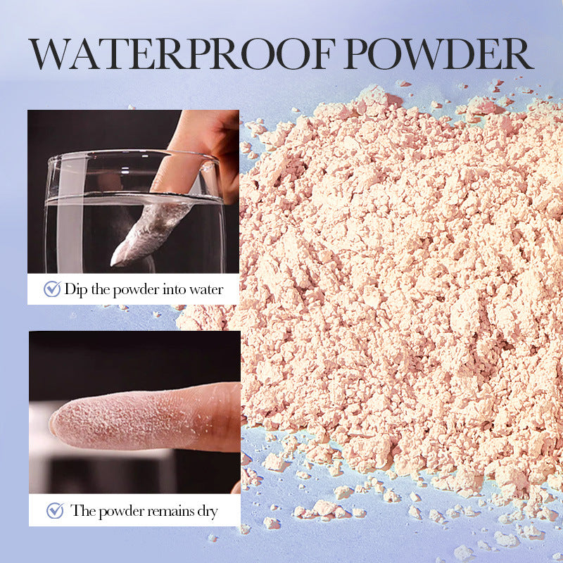 Matte Loose Powder Refreshing Oil Control Concealer Long Lasting Holding Makeup Improve Dullness Waterproof Makeup Powder