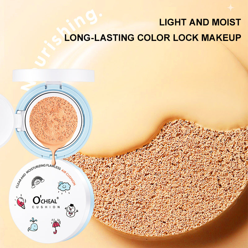WhiteningAir Cushion BB Cream Liquid Foundation Cream for Makeup Concealer Cushion for Face Make Up Cushion Compact