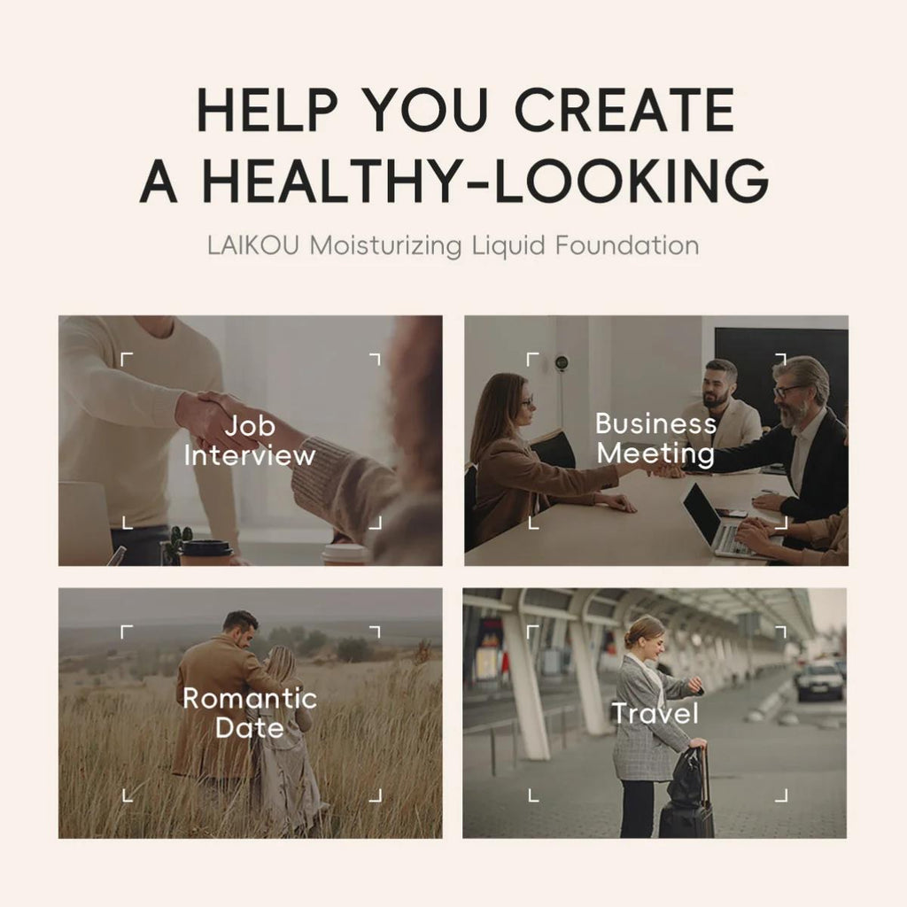 Oil Free Liquid Foundation Natural Matte Finish Concealer Waterproof Long Lasting Base Makeup for Flawless Skin