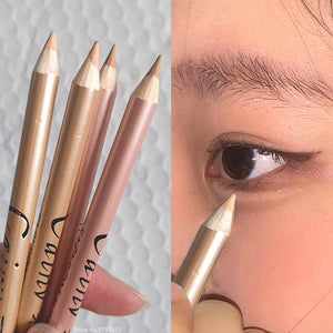 Eyelids Lying Silkworm Brightening Stick Ivory Beige Concealer Pencil Cover Face Spots Lip Liner Matte Concealer Cream Stick