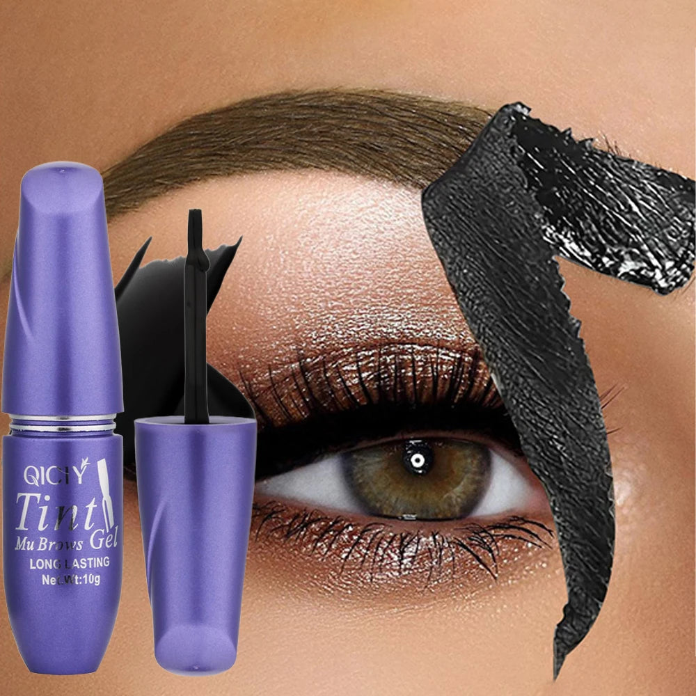 Semi-Permanent Peel Off Eyebrow Dye Cream Waterproof Sweatproof Brow Gel Natural Long-Wearing Stripped Wild Eye Brow Makeup