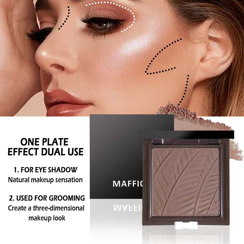 High-light eye shadow, skin repair and brightening, multi-purpose makeup, one plate of multi-purpose non-flying powder