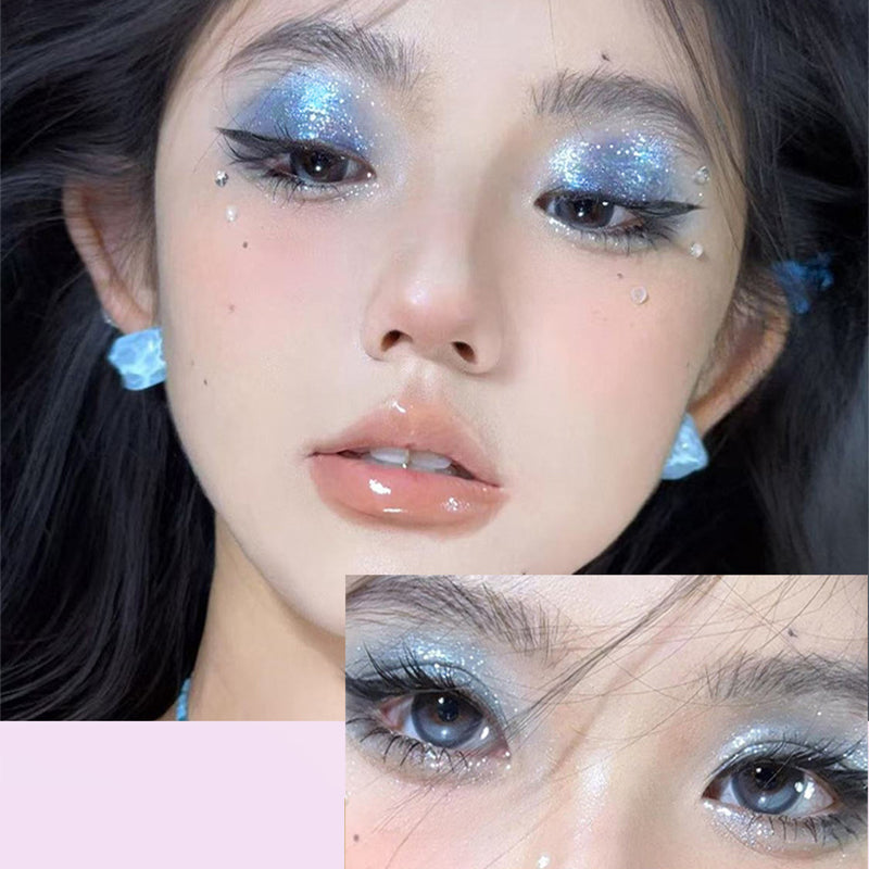 Chameleon Liquid Eye Shadow Pearlescent Shimmer Long Lasting Pearly Fine Sparkling Sequins Highlighter Eyeshadow Eye Makeup