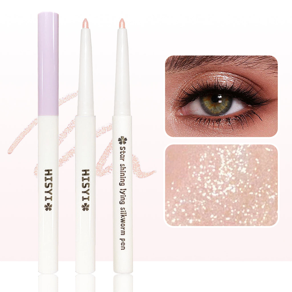 Two-In-One Lying Silkworm Pen Brightens down Waterproof Sweat-Proof Non-Smudge High-Light 3D Liquid Eyeliner Pen