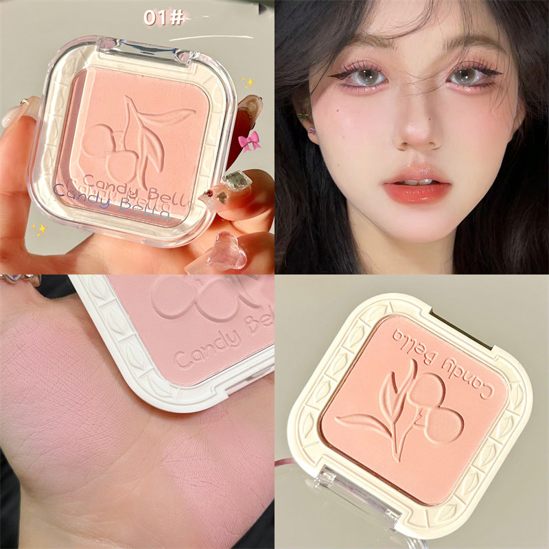 5 Colors Soft Mist Blush Natural Waterproof Cheek Pink Purple Yellow Matte Flash Brighten Lasting Blusher Rubores Korean Makeup