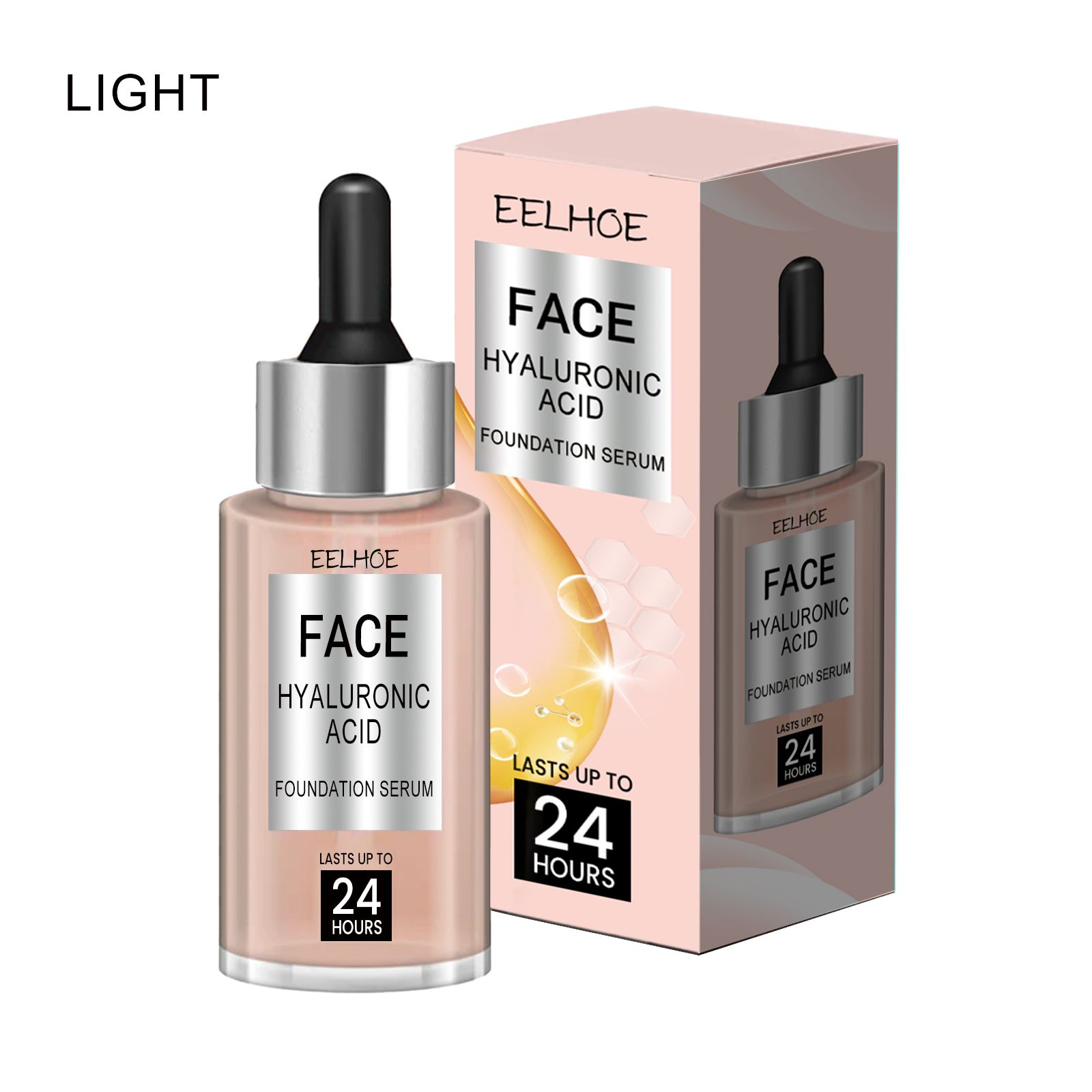 30g Flawless Liquid Foundation Concealer Serum Waterproof Professional Oil-Control Acne Spot Concealer Full Coverage Face Makeup