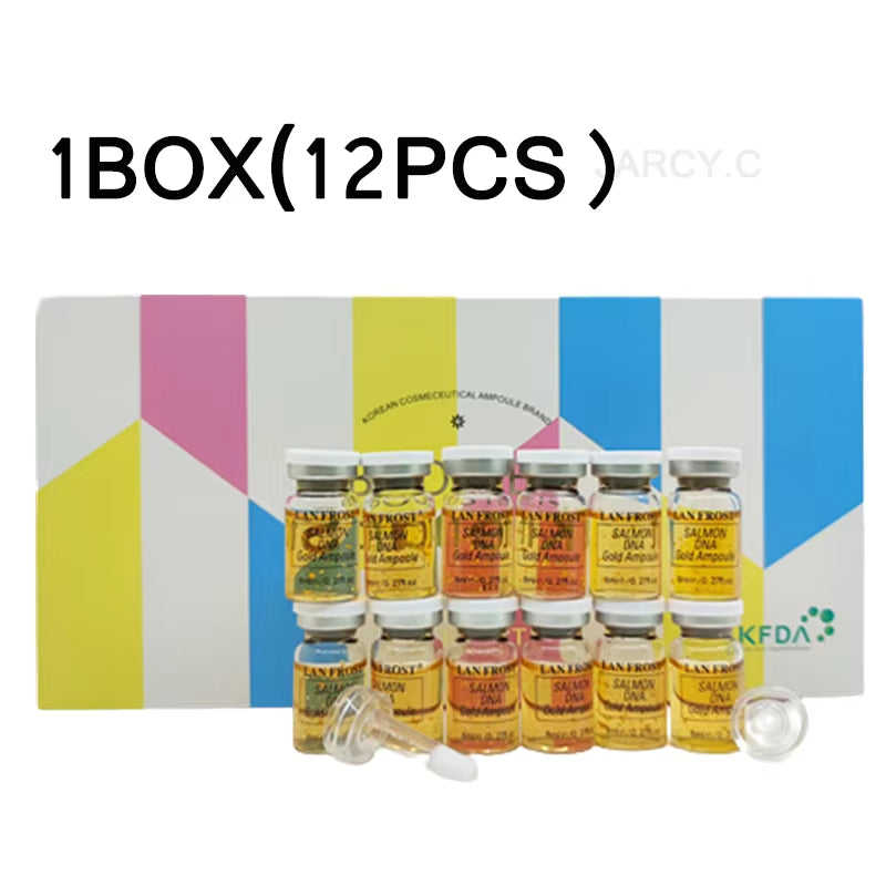 Korea Original BB Cream Glow Salmon DNA Gold Ampoule/Peptide Essence Serum Moisturizing Foundation Makeup Skin Care Beauty