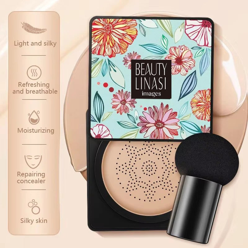 Mushroom Head Air Cushion Cream Natural Moisturizing Foundation Concealer Whitening Oil-control Makeup Cosmetics BB Cream
