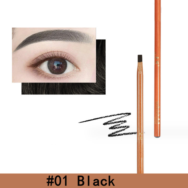 Eyebrow Pen Hard Microblading Brow Definer Enhancers Pencil Waterproof Easy To Apply Makeup Natural Wild Brows Tint
