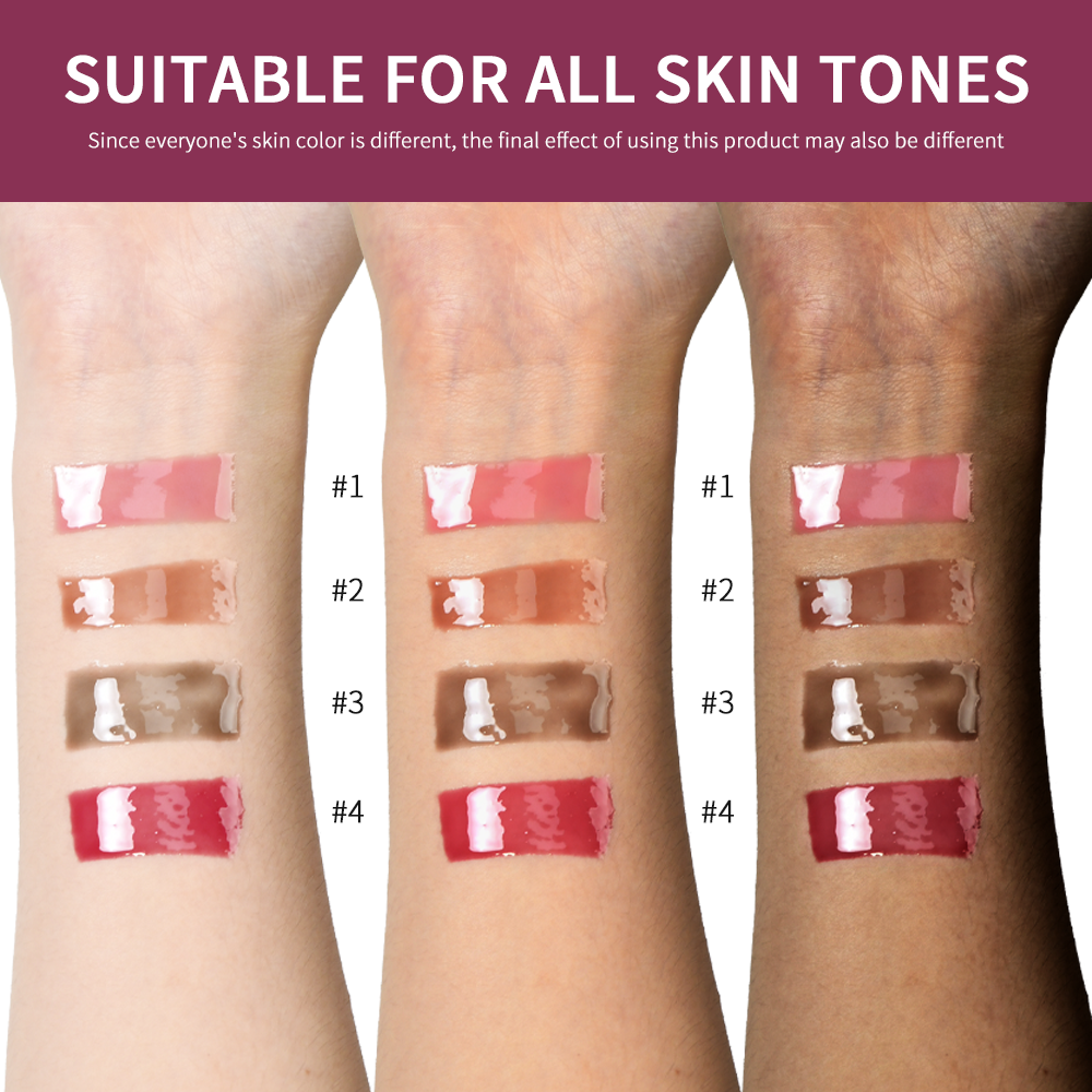 Lip Balm Phone Case Lip Gloss Moisturizing Liquid Lipstick Toast Espresso Raspberry jelly Transparent Lip Glaze