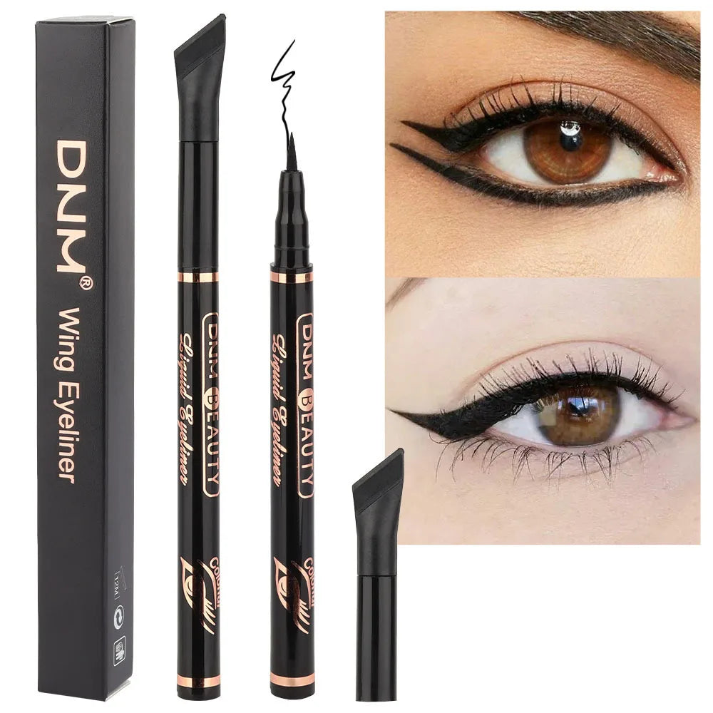 Red Matte Liquid Eyeliner Pen 12 Colors Makeup Waterproof Quickly Drying Smooth Ultra-thin Eye Liner Wing Tips Cosmetics