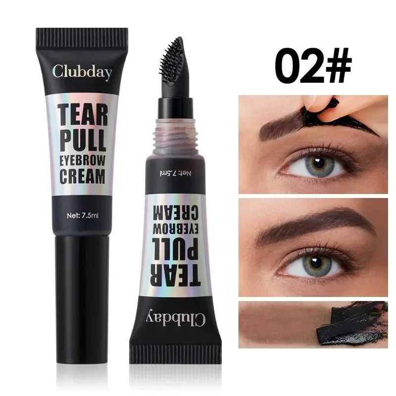 15-minute Semi Permanent Eyebrow Dye Tint Fast Gel Peel Off Eyebrows Tint Dye Makeup Eyebrow Cream Natural Brow Tattoo Cosmetics