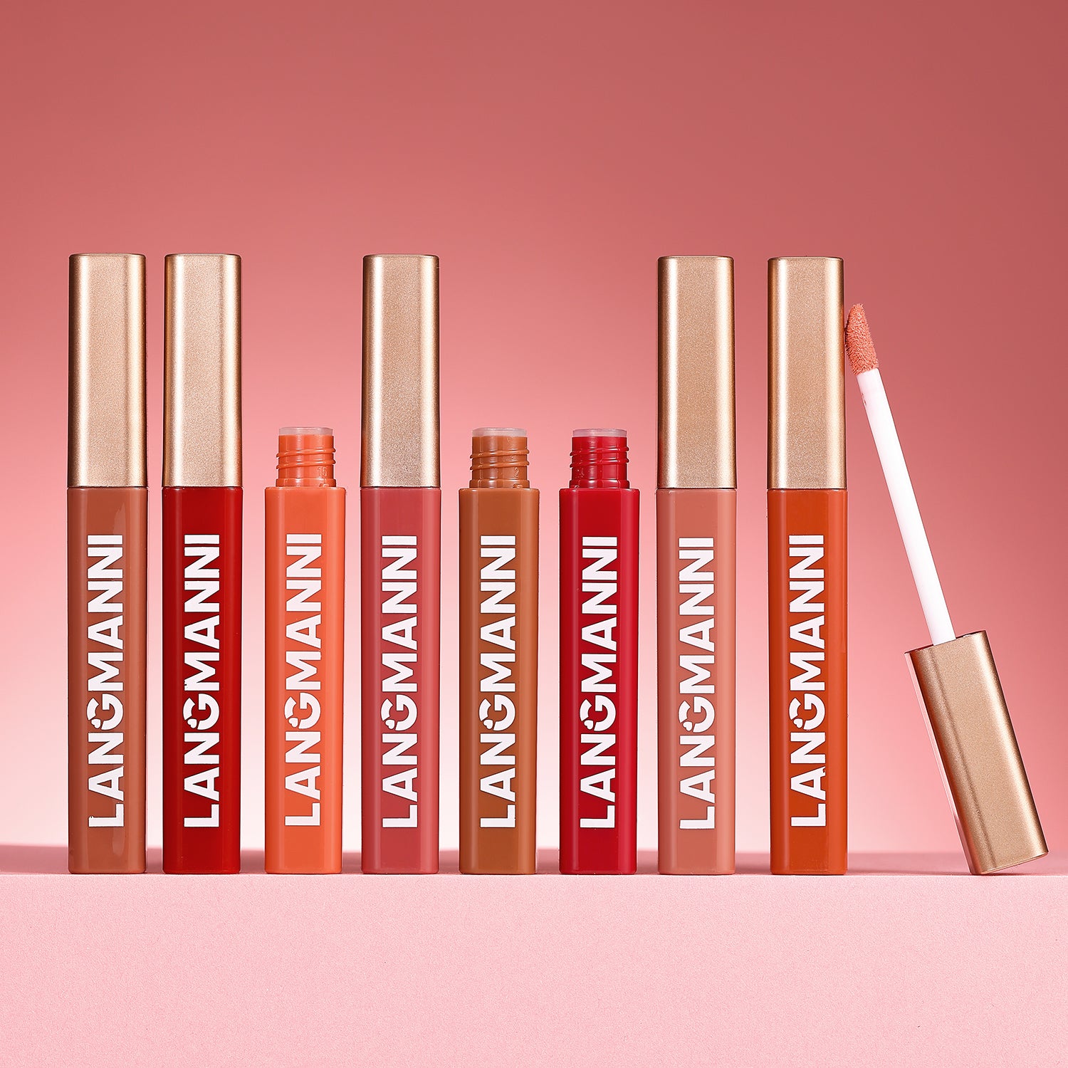 6pcs Matte Velvet Liquid Lipstick Set Long Lasting Color Waterproof and Sweatproof Not Easy to Stain Lip Gloss Set