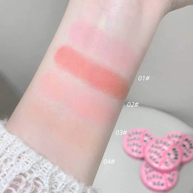 Vitality Blush Natural Low Saturation Shrinking Color Expanding Color Blush Matte Brightening Rouge