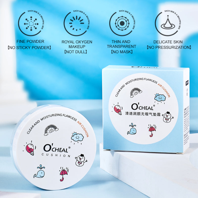 WhiteningAir Cushion BB Cream Liquid Foundation Cream for Makeup Concealer Cushion for Face Make Up Cushion Compact