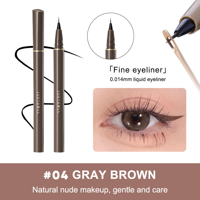 Precision Liquid Eyeliner Pen, Ultra-Fine Tip, Waterproof, Smudge-Proof, 24-Hour Long-Lasting, Perfect for Lash Line