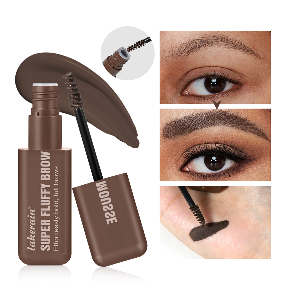 Volumizing Brow Mousse Tint for Eyebrows Tinted Brow Gel Brown Long Lasting Waterproof Eyebrow Tattoo Dye Cosmetics