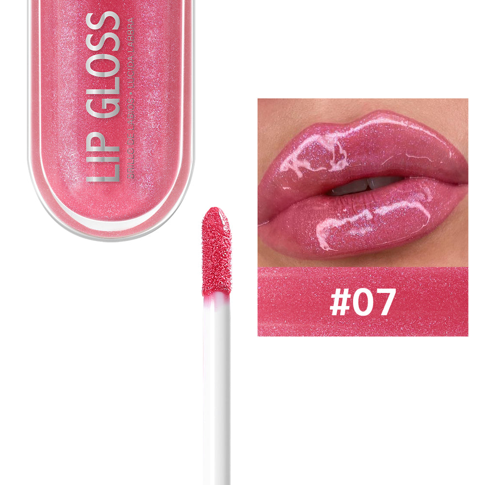 12 Colors Glitter Lip Gloss Long Lasting Diamond Pearlescent Metallic Liquid Lipstick Moisturizing Lip Glaze