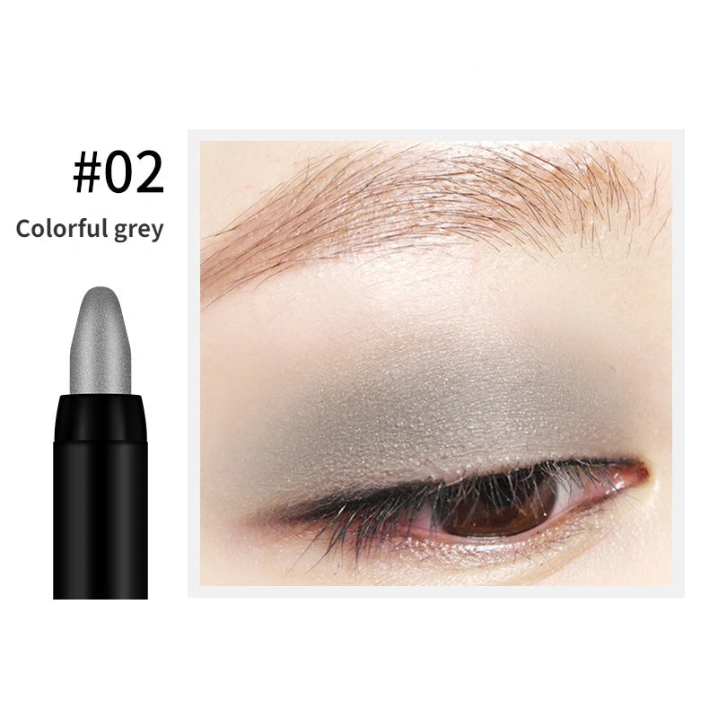 Eye Shadow Pen 16 Colors Eyeshadow Stick Eyeshadow Palettes Women  Silkworm Pen Pearlescent Eye-shadow Glitter Pencil