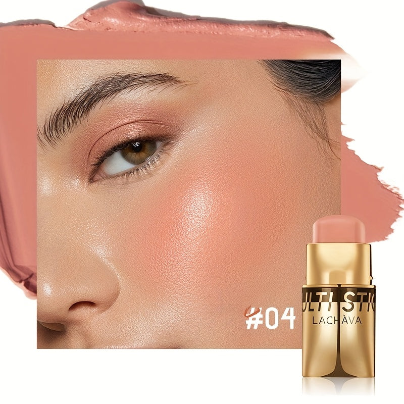 Blush Stick  Natural Nude Makeup Brightening And Embellishing Three-Dimensional Makeup Facial Multi-Functional  Lips  Blush