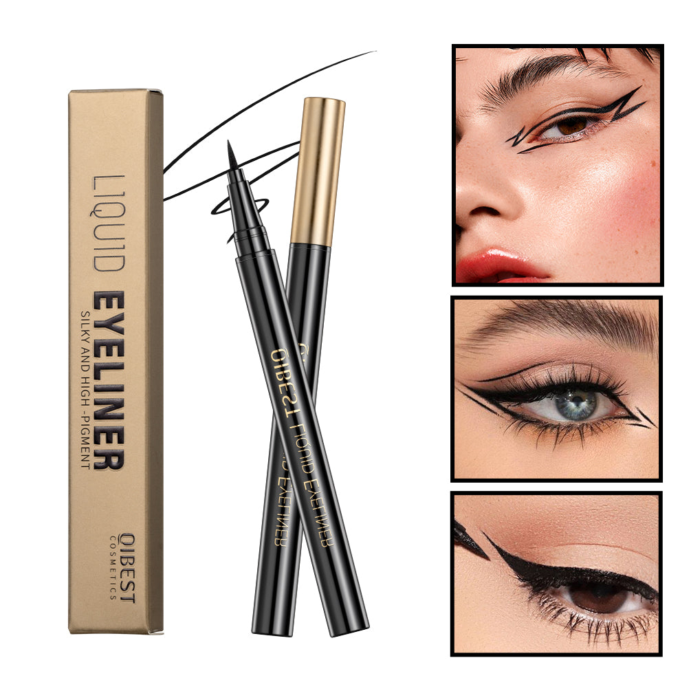 Long Lasting Black Liquid Eyeliner Waterproof Eye Liner Pencil Quick Drying Not Bloom Natural Eyeliner