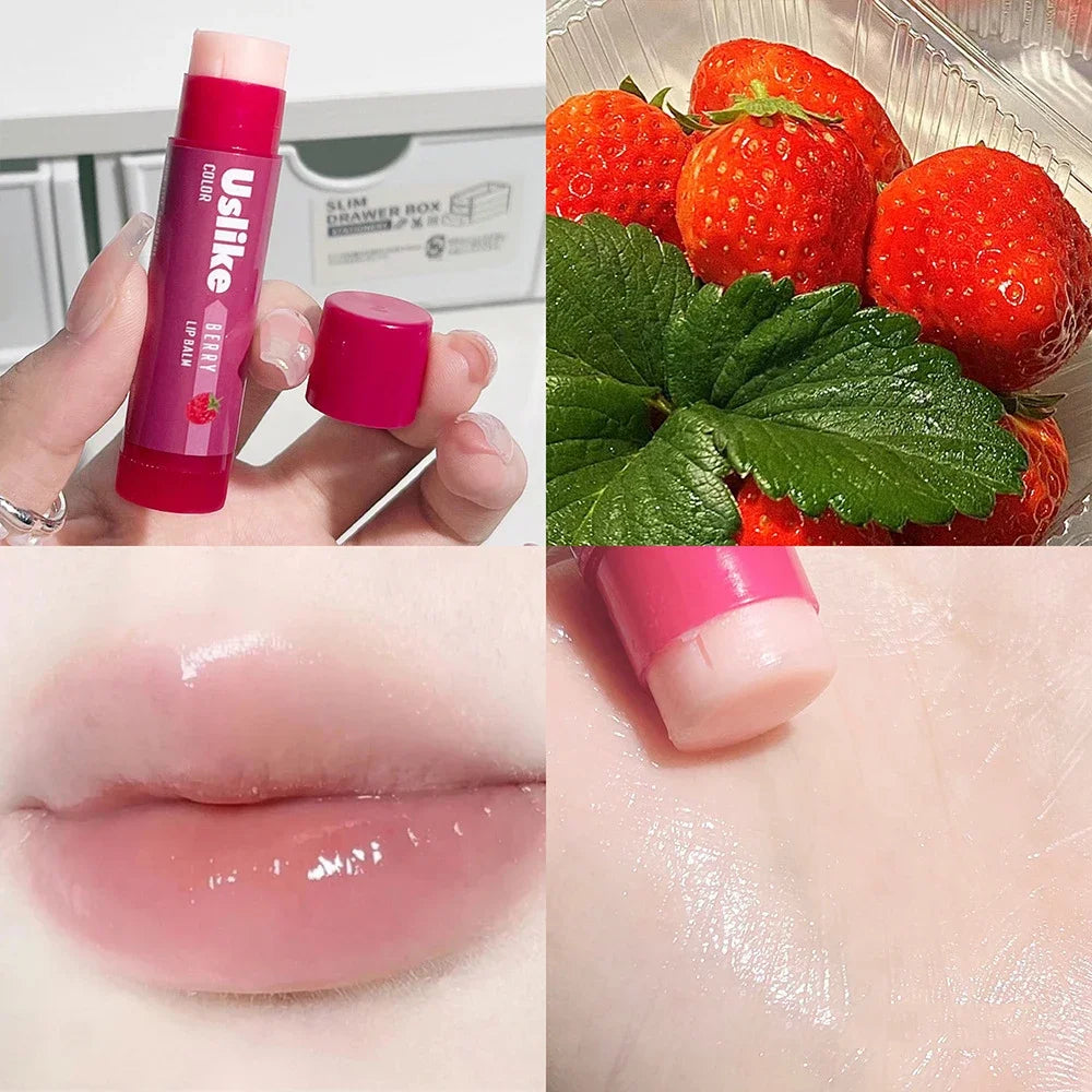 Lip Balm Set Colorless Long Lasting Moisturizing Hydration Lips Mask Stick Reduce Lip Line Lip Care Transparent Lipstick Primer