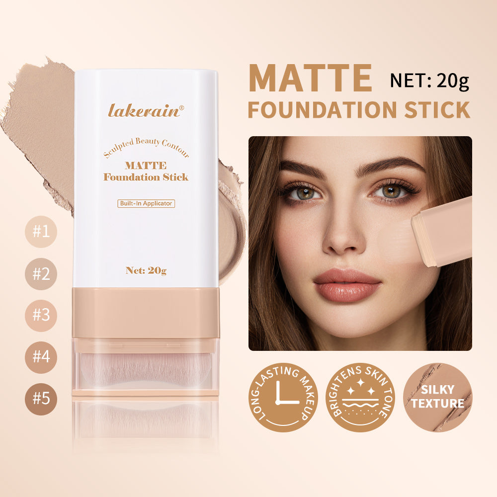 Eraser Foundation Stick Concealer  Silky Contour Brightening Complexion  Matte Foundation