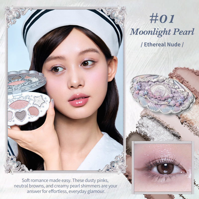 Flower Knows Shell's Jewel Collection 6-Color Makeup Palette