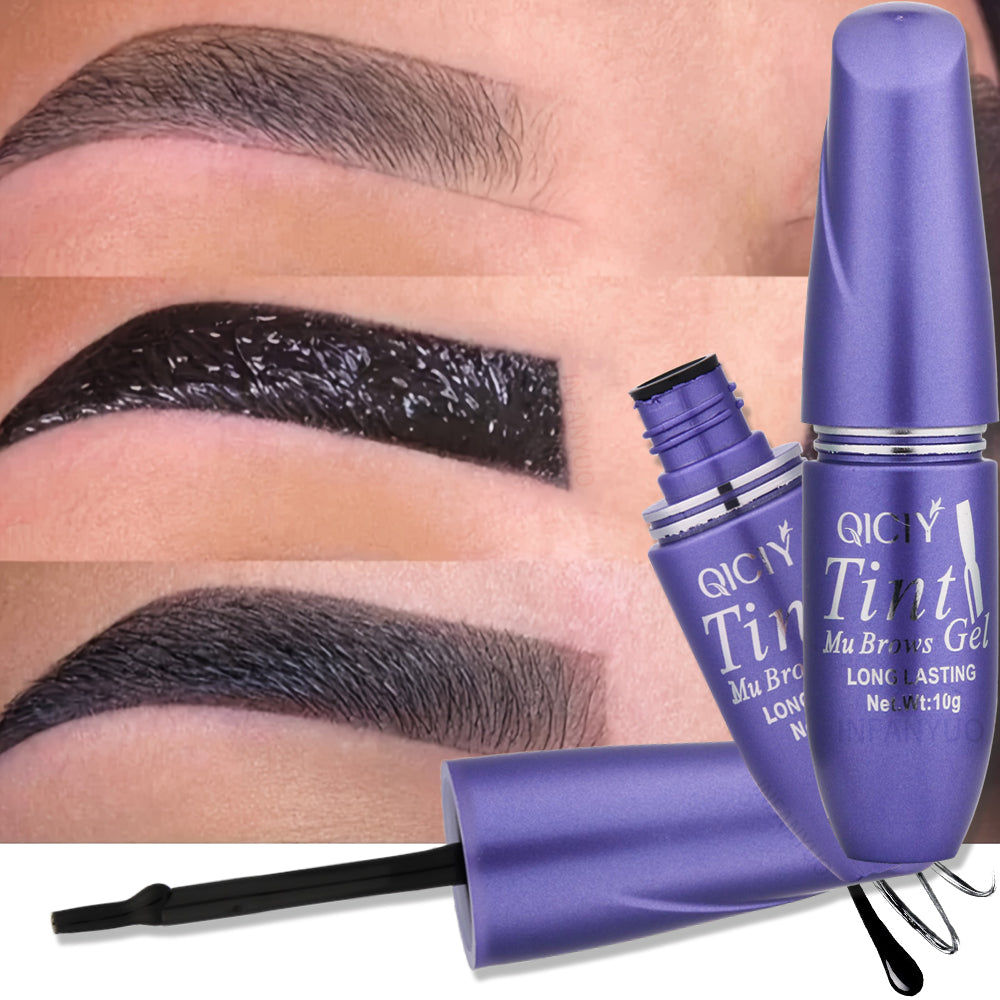Semi-Permanent Peel Off Eyebrow Dye Cream Waterproof Sweatproof Brow Gel Natural Long-Wearing Stripped Wild Eye Brow Makeup