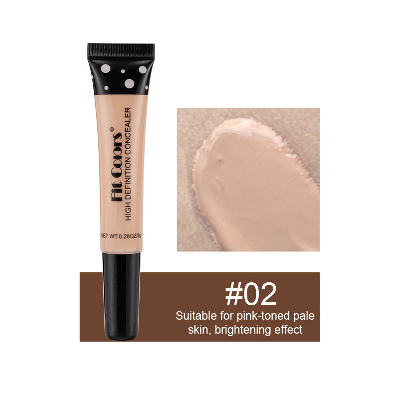 size Concealer with a Flexible Concealer Moisturizing Liquid Foundation to cover dark circles and acne spots