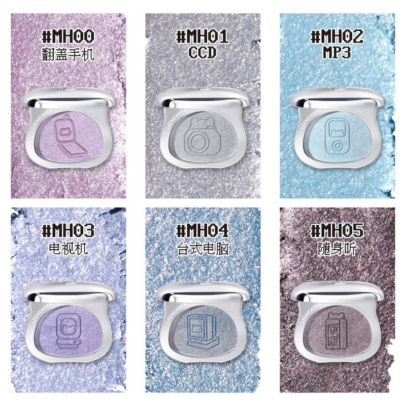 Dream Core Series Multi-purpose Cream Eyeshadow Highlight Glitter Brightening Powder