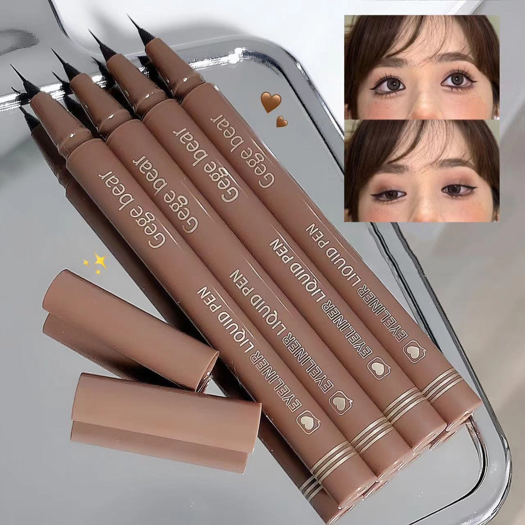 Liquid Eyeliner Pen Waterproof Smudge-proof Fast and Precise Makeup Quick and Smooth Drying Lower Eyelash Pen