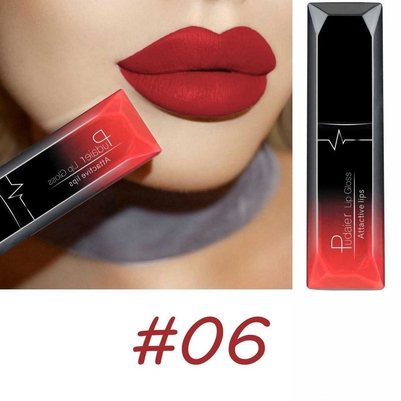 18 Color Christmas Lip Makeup 18 Color Super Matte Velvet Long Lasting Lipgloss Liquid Lipstick Lip