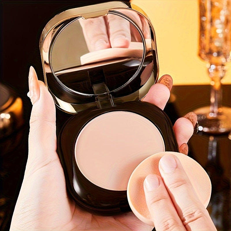 Delicate Brightening Double Powder Waterproof Sweat-Resistant Oil Control Setting Concealer Permanent Makeup Long-Lasting