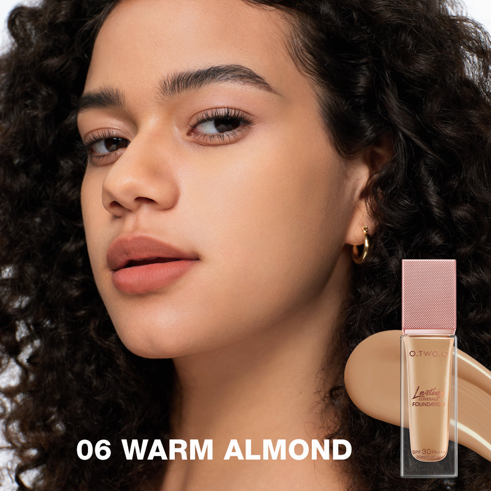 Liquid Coverage Foundation Cream Matte Moisturizing Oil-control Long-Lasting Waterproof Concealer Foundation Makeup