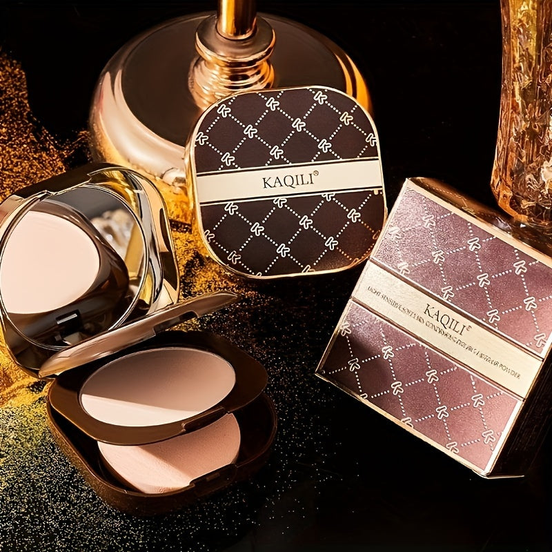 Delicate Brightening Double Powder Waterproof Sweat-Resistant Oil Control Setting Concealer Permanent Makeup Long-Lasting